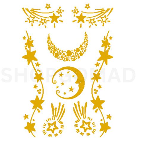 Glitter Freckles Face Temporary Waterproof Tattoo By ShopGomad