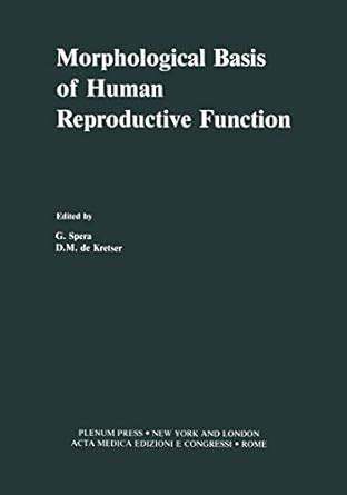 Buy Morphological Basis of Human Reproductive Function Book Online at ...