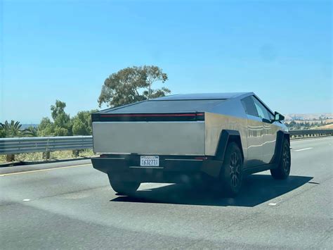 Tesla Cybertruck Finally Gets Its Rear Light Bar. Plus: First Look at ...