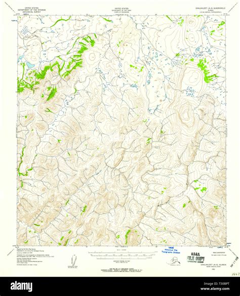 Map of unalakleet hi-res stock photography and images - Alamy