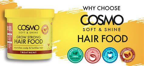 Cosmo Soft & Shine Grow Strong Hair Food Treatment 175G