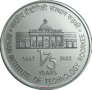 RB COINS 175 Rupees 175 Years of IIT Roorkee 35 Gram Big Size Coin Coin ...