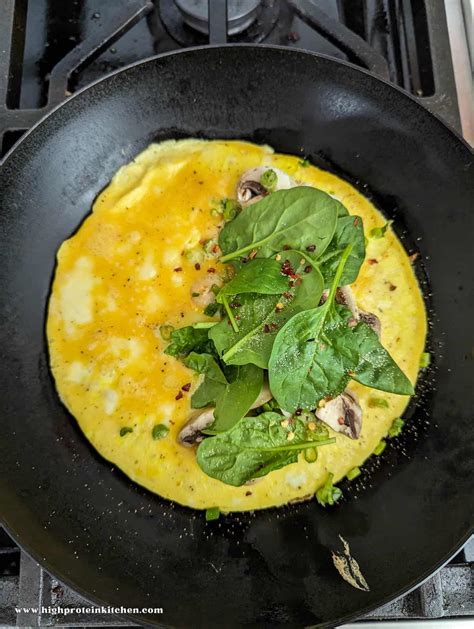 Quick and Easy High Protein Omelette | High Protein Kitchen