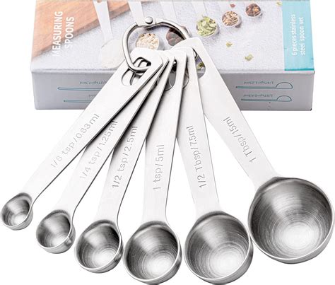 Amazon.com: All In One Measuring Spoon Includes 1 Tbsp 1 Tsp 1/2 Tsp 1/ ...