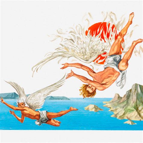 Icarus And Daedalus Wall Art | Painting