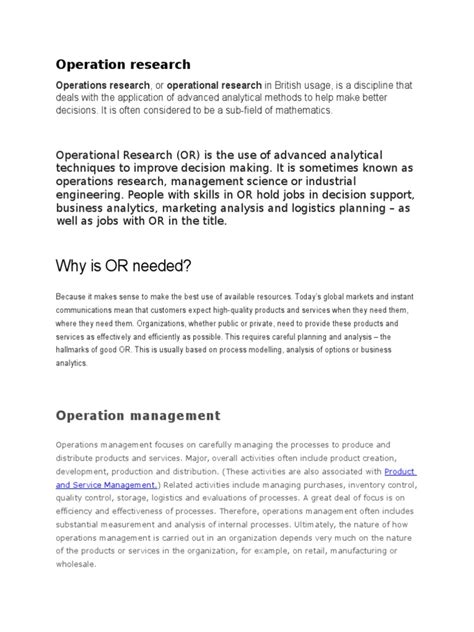 Image result for Operations Research PDF Free