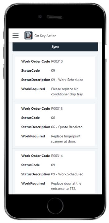 Service Trade Work Order App 的图像结果