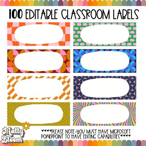 Image result for Classroom Labels