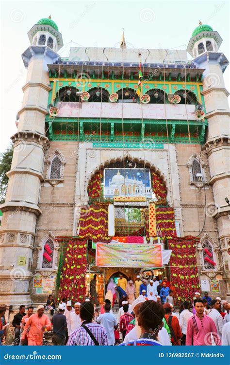 Ajmer Sharif Dargah In Jaipur Rajasthan In India Religion God Temple Editorial Image ...