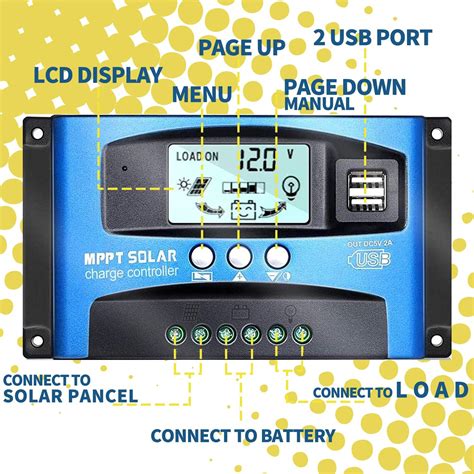 EpRec MPPT 100A 12V/24V Auto Focus Tracking Solar Panel India | Ubuy