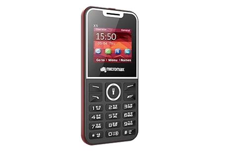 Micromax All-New X1i Smart Dual Sim Keypad Phone | Big 2.4" Display ...