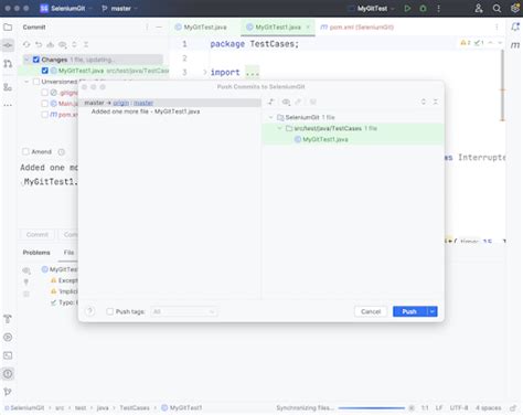 Image result for How Push Selenium Code Java for Testing in Git