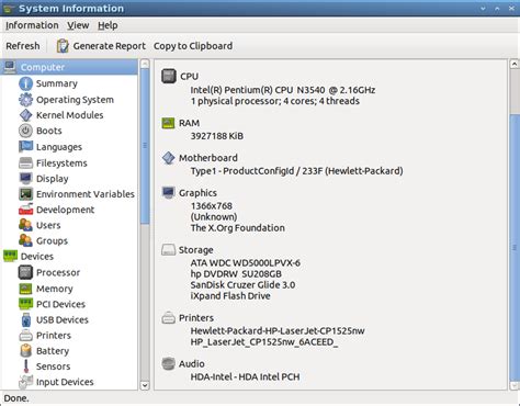 System Information PC 的图像结果