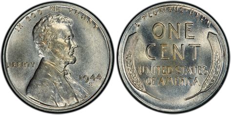 1944-S 1C Steel (Regular Strike) Lincoln Cent (Wheat Reverse) - PCGS ...