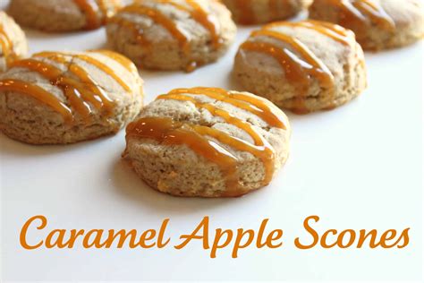 Caramel Apple Scone Recipe | Created by Diane