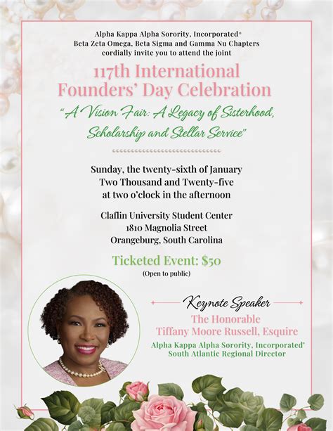 117th International Founders' Day Luncheon - Events - Alpha Kappa Alpha ...