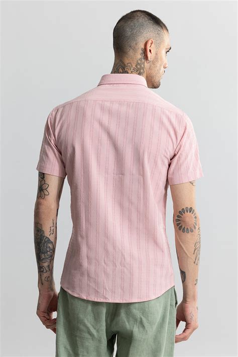 Buy Men's Caliph Pink Shirt Online | SNITCH