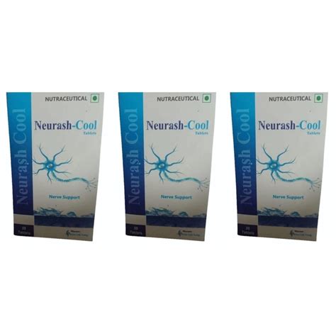 Buy Neurash Cool Nerve Support Tablets, Pack of 3 Online at Low Prices ...