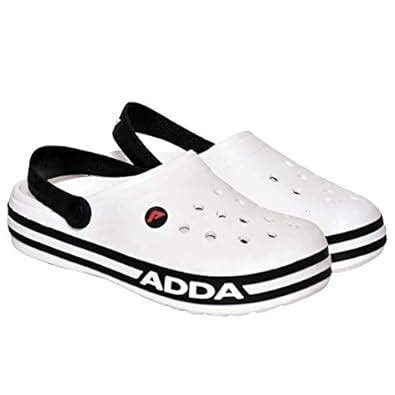 Buy ADDA Comfortable Stylish Flipflops Clogs for Men White at Amazon.in