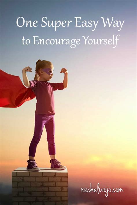 One Super Easy Way to Encourage Yourself - RachelWojo.com