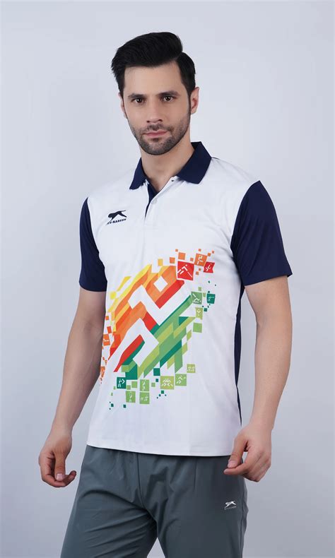 Khelo India T-Shirt Navy White | Shiv Naresh