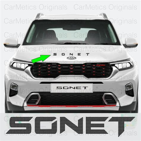 CarMetics SONET 3d letters and SPORTAGE R vinyl Car sticker for Kia ...