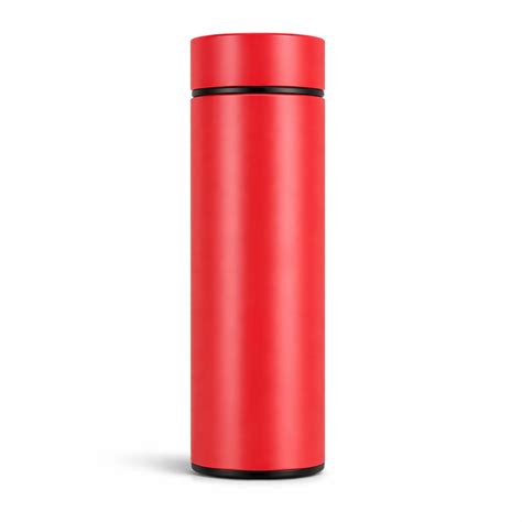 Red Smart Temperature Bottle | Stylish Corporate Gift Flask | TCF India ...
