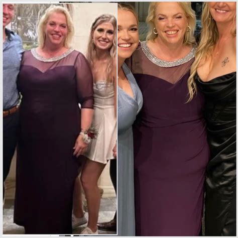 Janelle’s weight loss Logan’s Wedding vs Now : r/TLCsisterwives