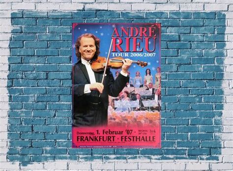 Andre Rieu - Konzert, Frankfurt 2007 - Konzertplakat, 22,90
