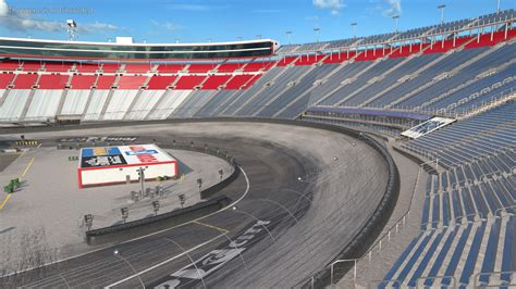 3D Short Track NASCAR Bristol Motor Speedway | 3D Molier International