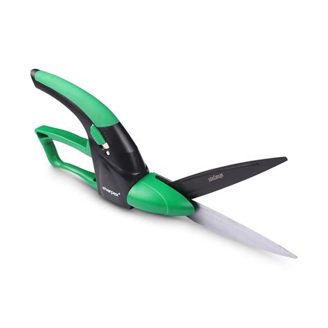 Sharpex Green Manual Grass Hedge Shears | 360° Rotation Blade ...