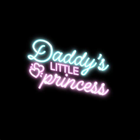 Dads Little Princess Neon Signs