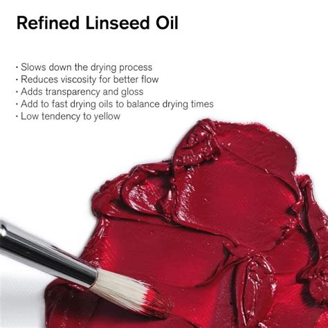 Winsor & Newton Refined Linseed Oil - Oil Colour Medium – Artstation