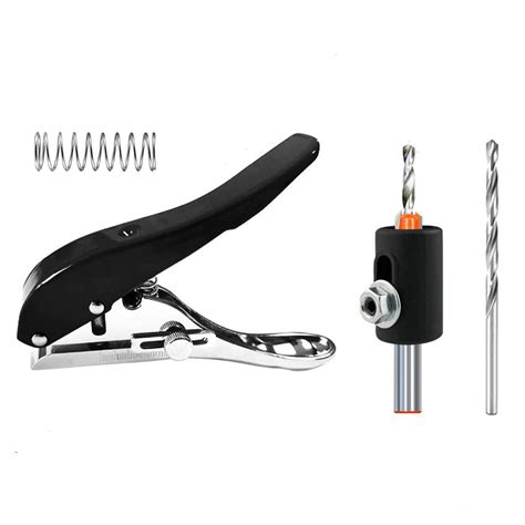 Amazon.com : 1/4 inch-6mm Single Hole Punch Heavy Duty Hole Puncher 1 ...