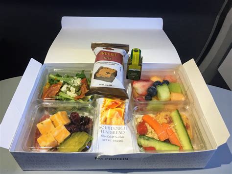 American Airlines First Class Meals