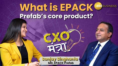 What is EPACK Prefab’s core product? | CXO Mantra