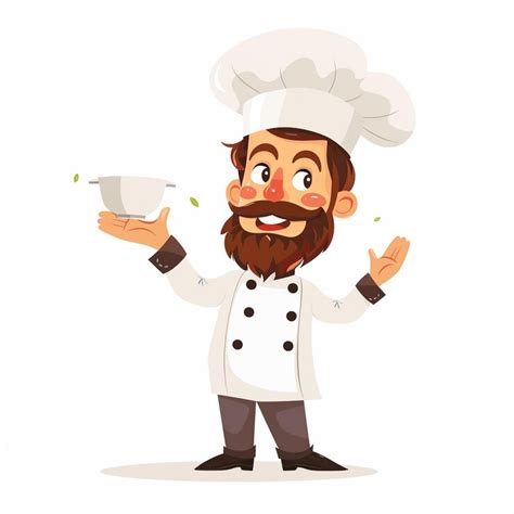 Cook chef hat uniform food cooking kitchen icon vector restaurant ...
