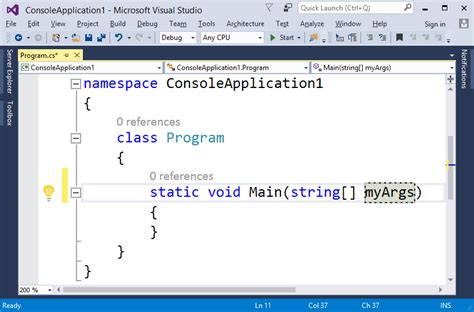 How to Rename a Visual Studio Project WinForms 的图像结果