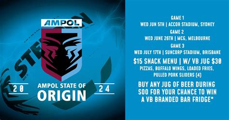 Ampol State of Origin // Mary Gs Lismore, Mary G's, Lismore, 5 June to ...