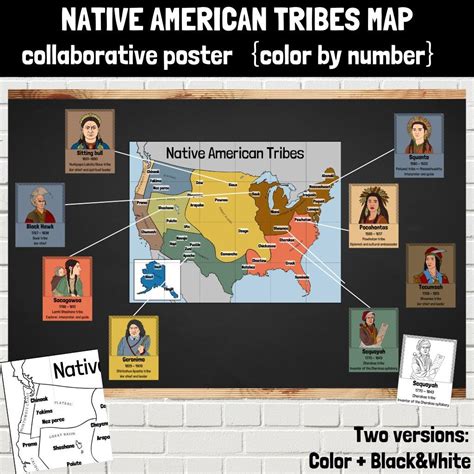 Native American Regions Map Worksheet