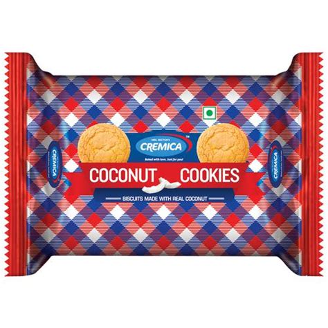 10x Cremica Cookies - Coconut, 200 g each, Pack Of 10 – Himkhand