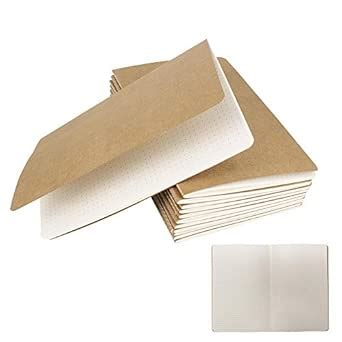 zmybcpack 12 Pack 8.25x5.5 Inches Dot Grid Paper Notebook/ A5 Size Dot ...