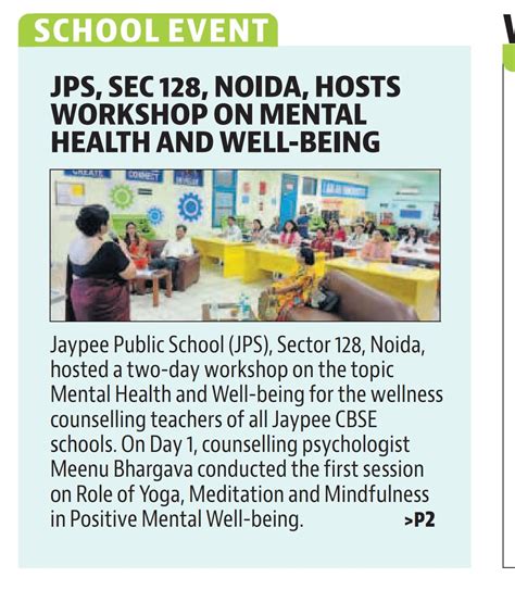 Jaypee Public School | JPS in Media
