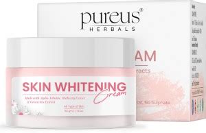 Pureus Herbals Skin Whitening Face Cream for Brightness Fairness Cream ...