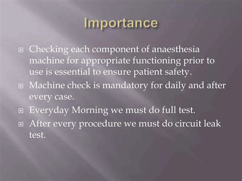Image result for Anaesthesia Machine Check