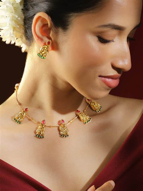Explore Divine Temple Jewellery Collection at Rubans