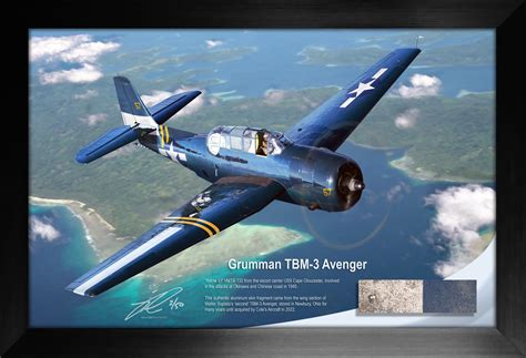 Grumman TBM-3 Avenger W. Soplata Relic Display from Ron Cole