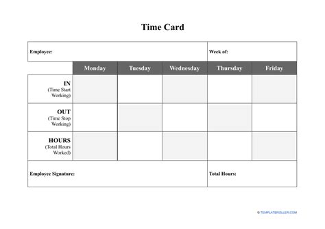 Image result for CSS Paper Time Card