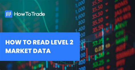 Image result for How to Read Level 2 Data