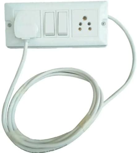 Modular Extension Board | Anchor 2 Socket & Switch | Heavy Copper Cable ...